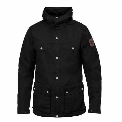 Fjällräven Men Greenland Winter Jacket Black PH90233 Philippines